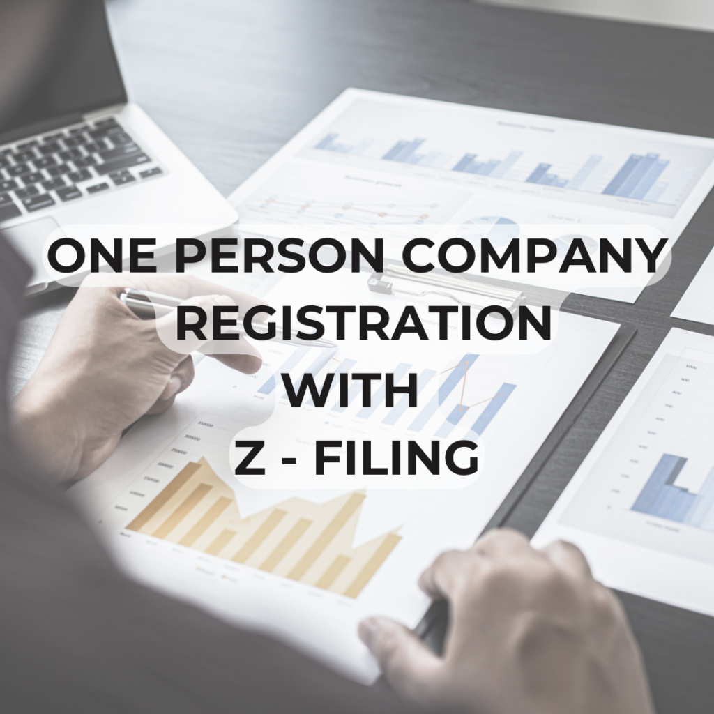 This image is about One Person Company Registration